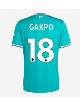 Billige Liverpool Cody Gakpo #18 Tredjedrakt 2025-26 Kortermet